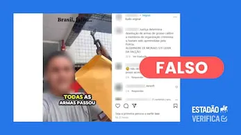 Falso: Vídeo não mostra devolução de armas a traficantes; imagens são de youtuber que recuperou réplicas